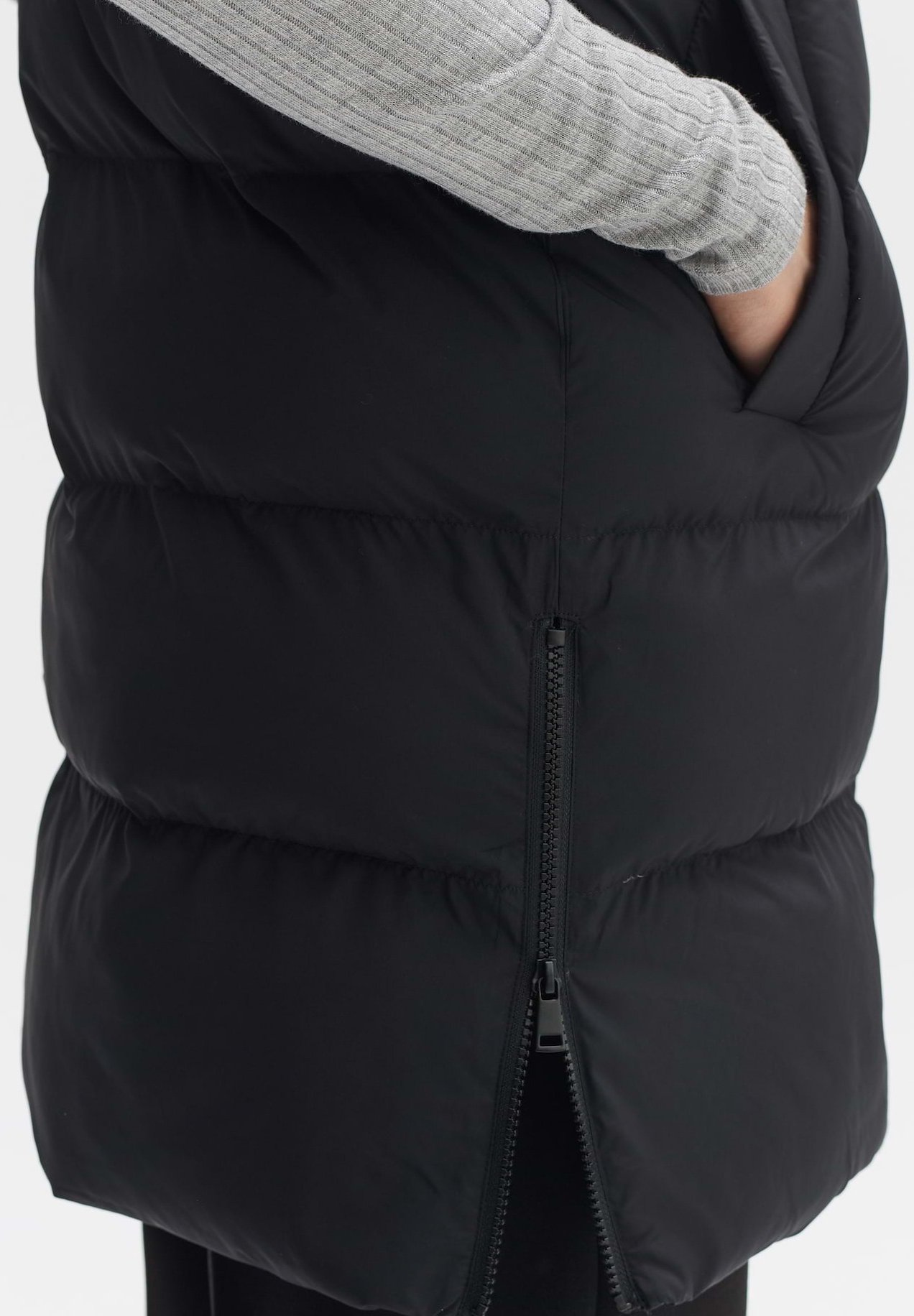 Opus weste schwarz lang Clearance